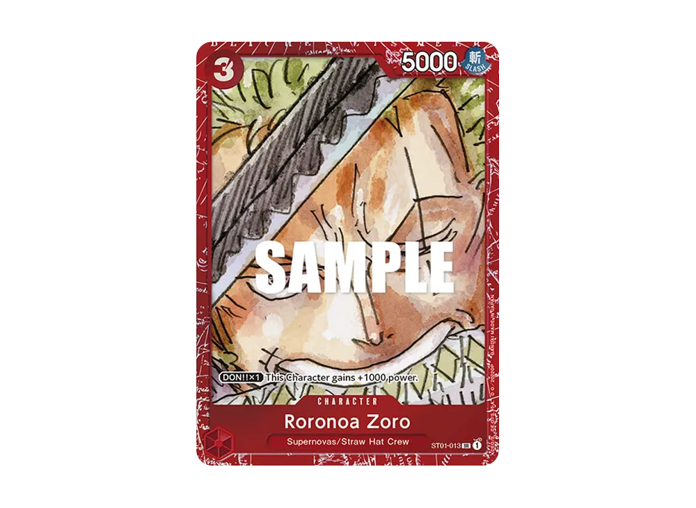 ロロノア・ゾロ SR パラレル [ST01-013] (チャンピオンシップバトル