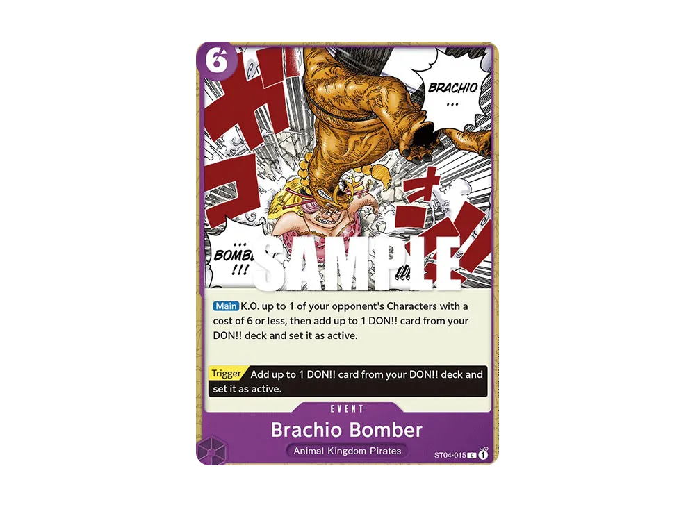 無頼男爆彈 C [ST04-015]【英文版】(起始牌組「百獣海賊団」)