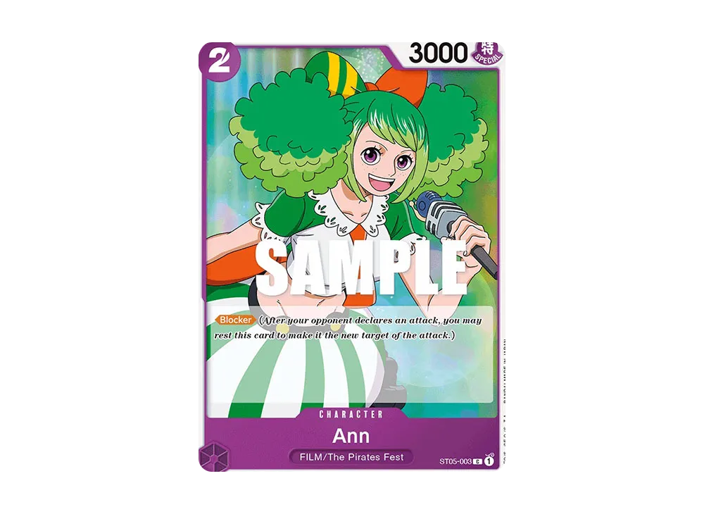 Ann C [ST05-003] [EN](Start Deck "ONE PIECE FILM edition")