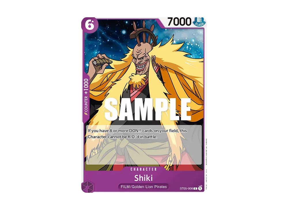Shiki C [ST05-008] [EN](Start Deck "ONE PIECE FILM edition")