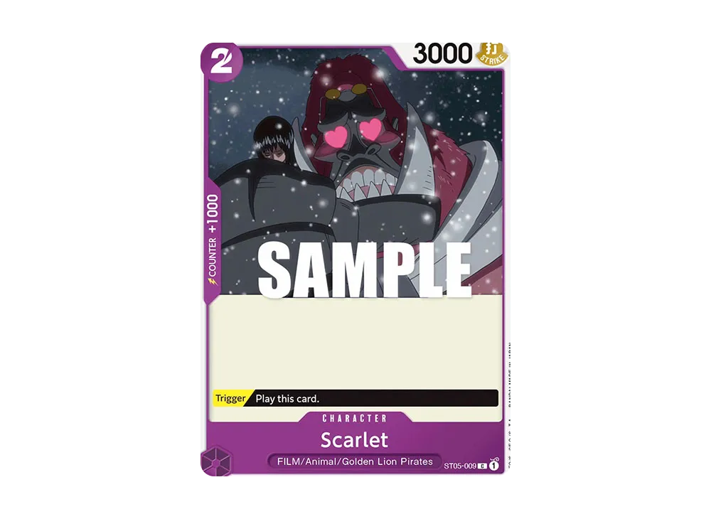 Scarlet C [ST05-009] [EN](Start Deck "ONE PIECE FILM edition")