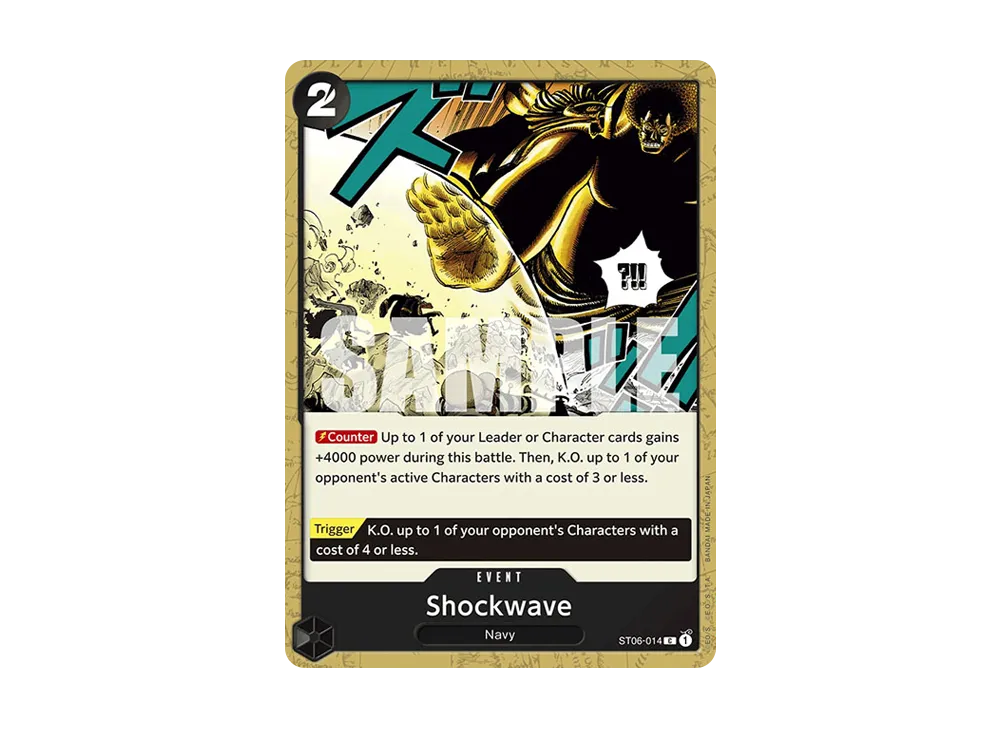 衝撃波 C [ST06-014]【英語版】(プレミアムブースター「ONE PIECE CARD THE BEST」)