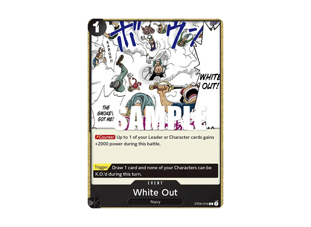 White Out C [ST06-016] [EN](Start Deck "Absolute Justice")