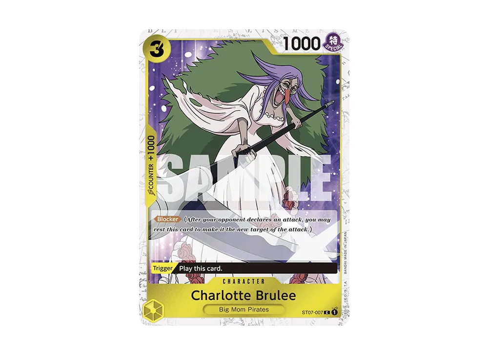 シャーロット・ブリュレ C : 海賊旗フォイル [ST07-007]【英語版】(プレミアムブースター「ONE PIECE CARD THE BEST」)
