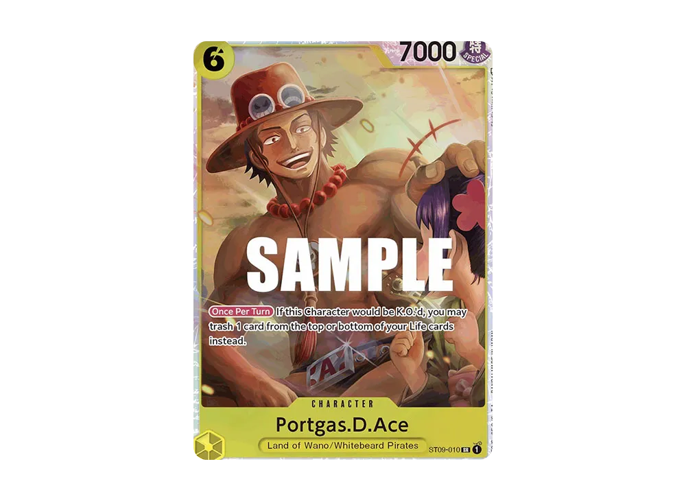 ポートガス・D・エース SR [ST09-010]【英語版】(スタートデッキ「Side ヤマト」)