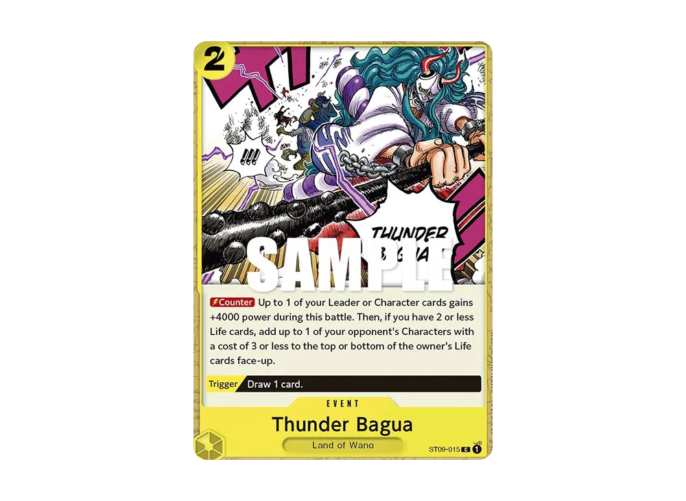 Thunder Bagua C [ST09-015] [EN](Start Deck "")