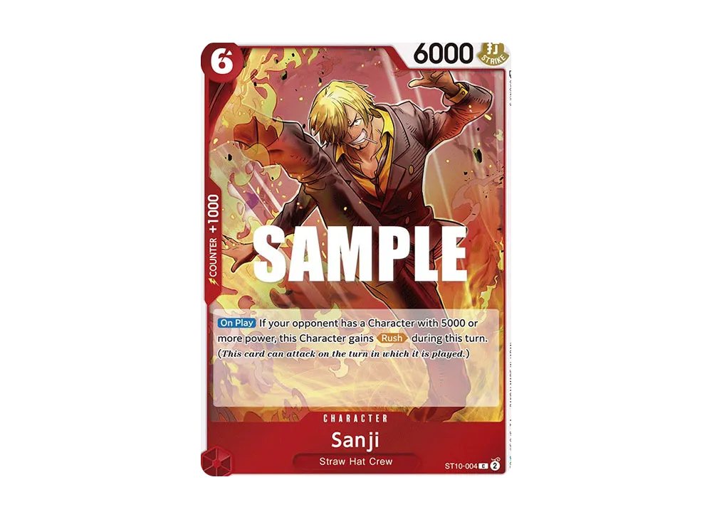 サンジ C [ST10-004](プロモーションカード「8パックバトル 優勝記念品