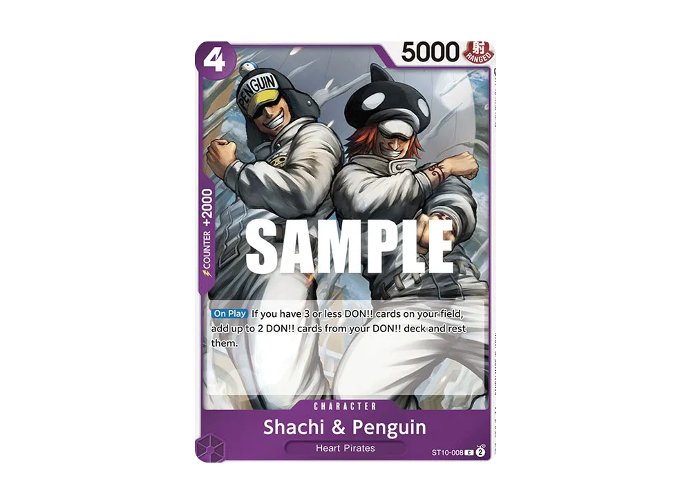Shachi & Penguin C [ST10-008] [EN](Ultra DecK "The Three Captains")