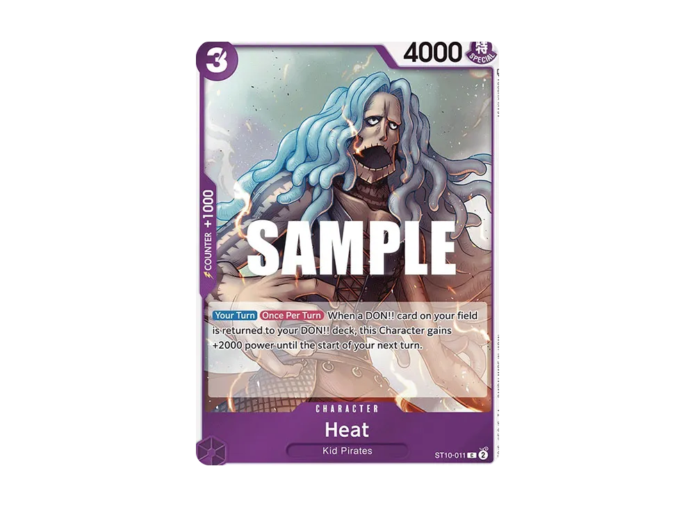 Heat C [ST10-011] [EN](Ultra DecK "The Three Captains")