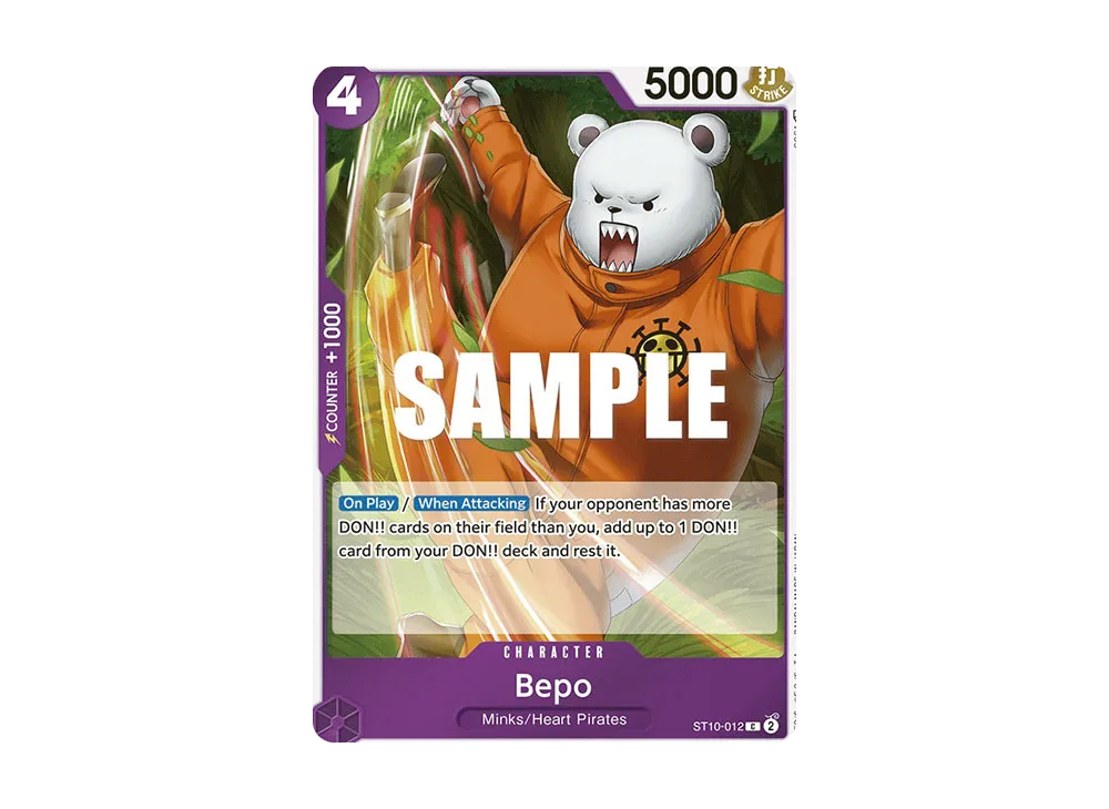 Bepo C [ST10-012] [EN](Ultra DecK "The Three Captains")