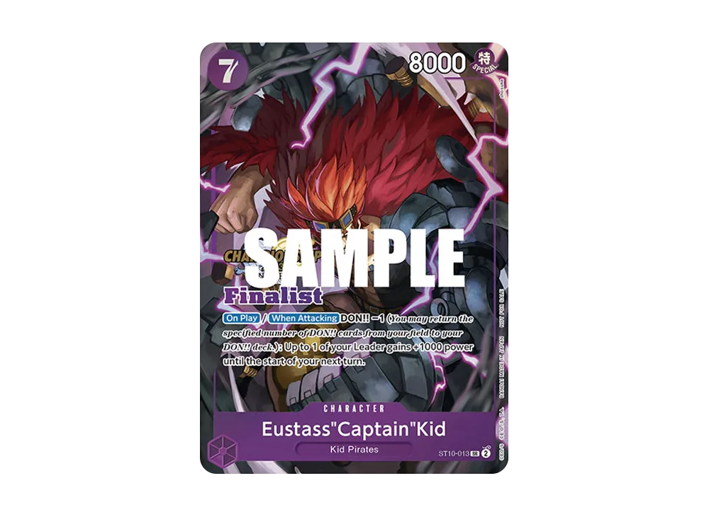 ユースタス・キッド [ST10-013] (チャンピオンシップ 記念品)の新品