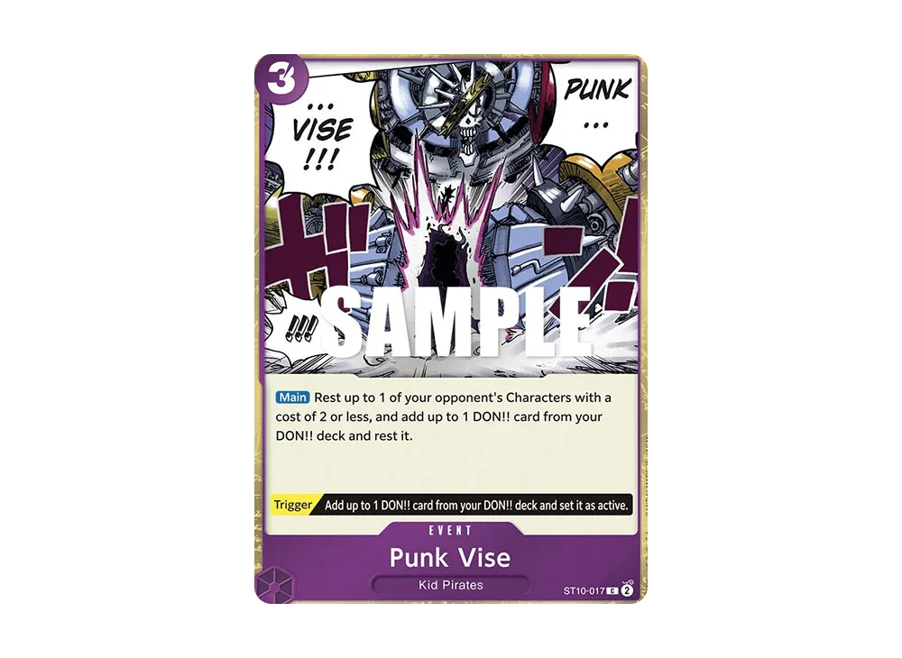 Punk Vise C [ST10-017] [EN](Ultra DecK "The Three Captains")
