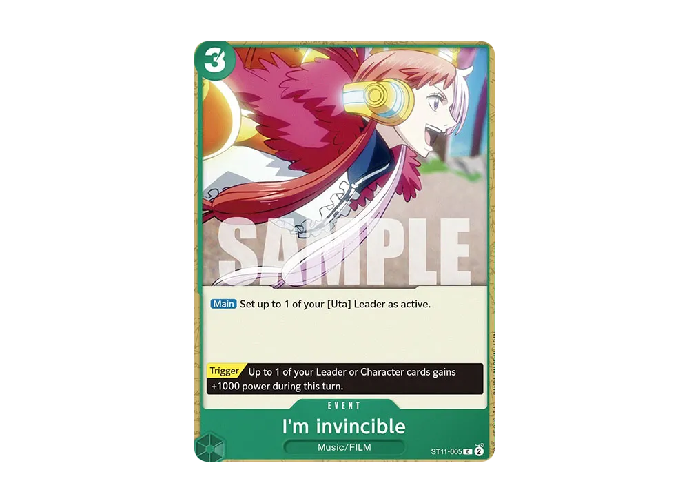 私は最強 C [ST11-005]【英文版】(星トデッキ「Side ウタ」)