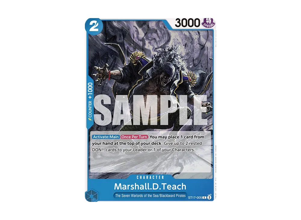マーシャル・D・ティーチ C [ST17-005]【英語版】(プロモーション
