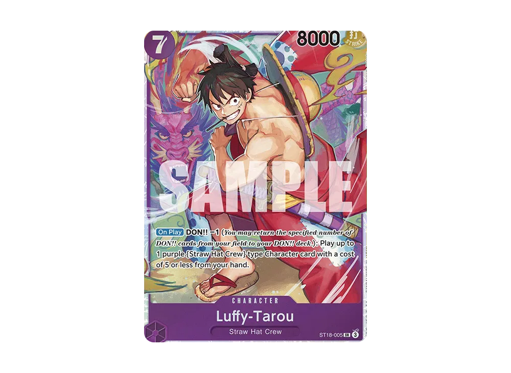 ルフィ太郎 SR-SPC [ST18-005](ブースターパック「神速の拳」)の新品