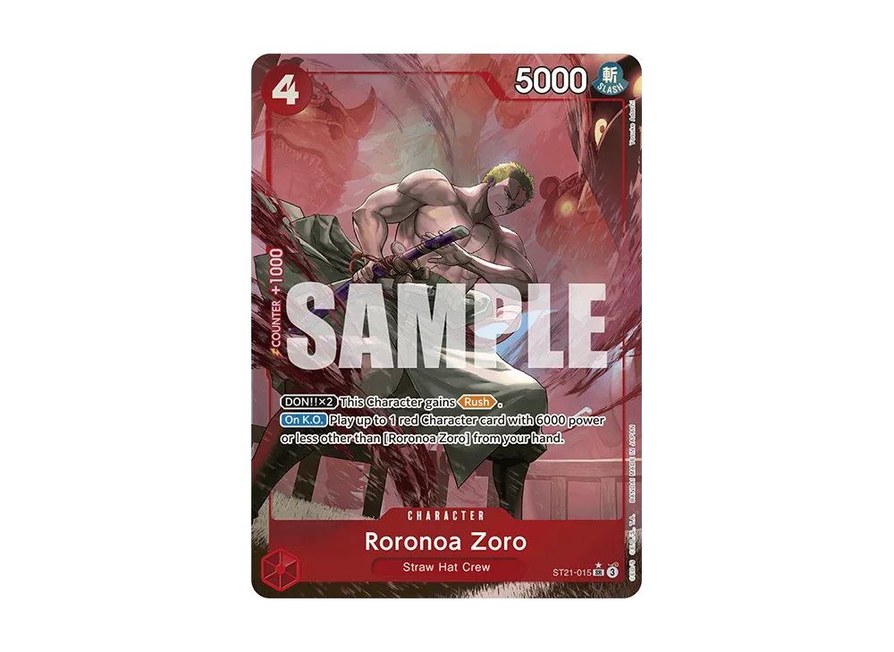 ロロノア・ゾロ SR [ST21-015](プロモーションカード「フラッグシップ