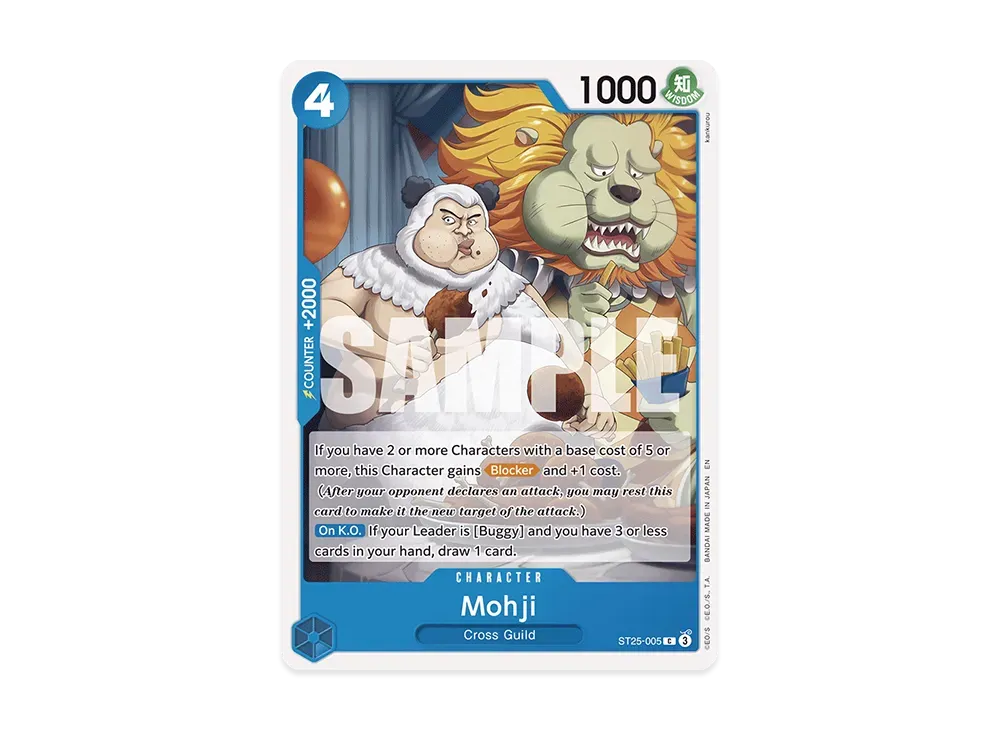 Mohji C [ST25-005] [EN](Start Deck "BLUE Buggy")