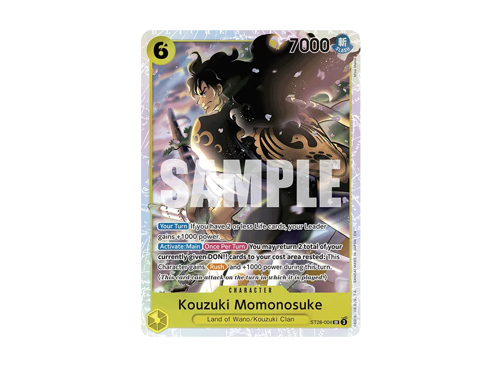 Kouzuki Momonosuke SR [ST28-004] [EN](Start Deck 