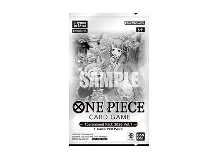 ONE PIECE Card Game Promotional Card "Tournament Pack 2026 Vol.1" EN Pack | SNKRDUNK ONE PIECE Card Game Promotional Card "Tournament Pack 2026 Vol.1" EN Pack | SNKRDUNK