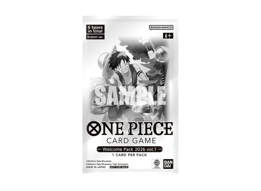 ONE PIECE Card Game Promotional Card "Welcome Pack 2026 Vol. 1" EN Pack | SNKRDUNK ONE PIECE Card Game Promotional Card "Welcome Pack 2026 Vol. 1" EN Pack | SNKRDUNK