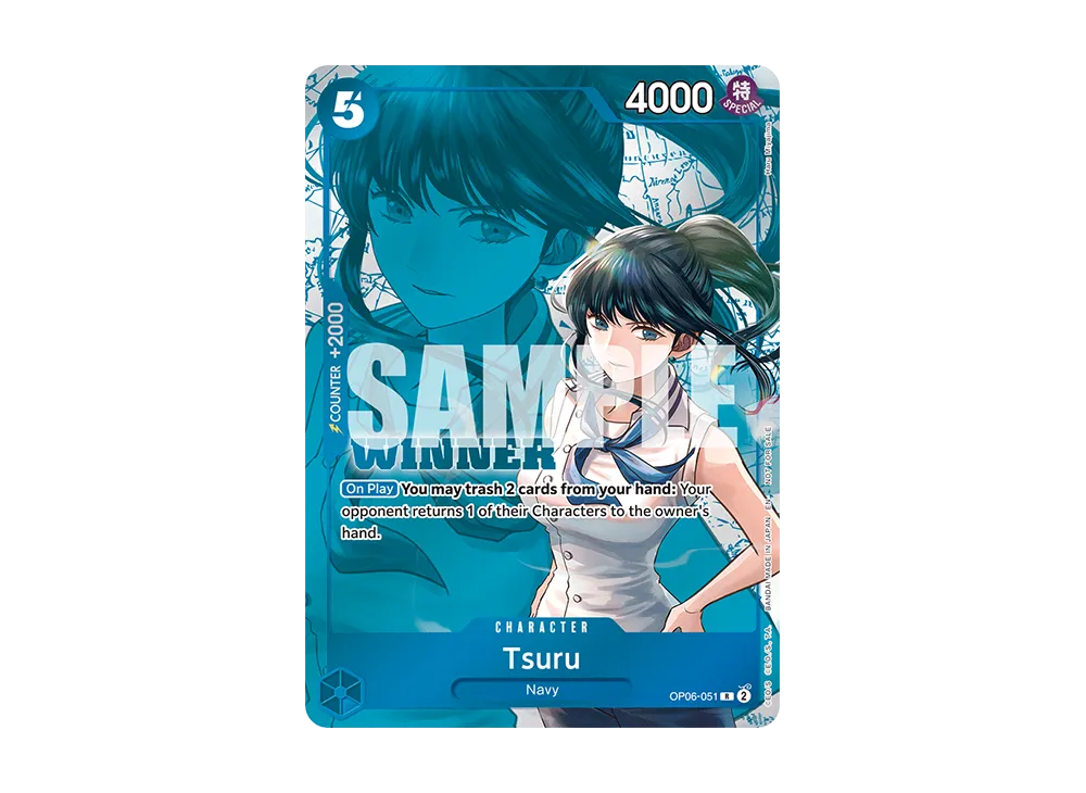 Tsuru R [OP06-051] [EN](Promotional Card 