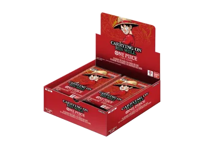 ワンピースカードゲーム ブースターパック「受け継がれる意志」英語版 ボックス