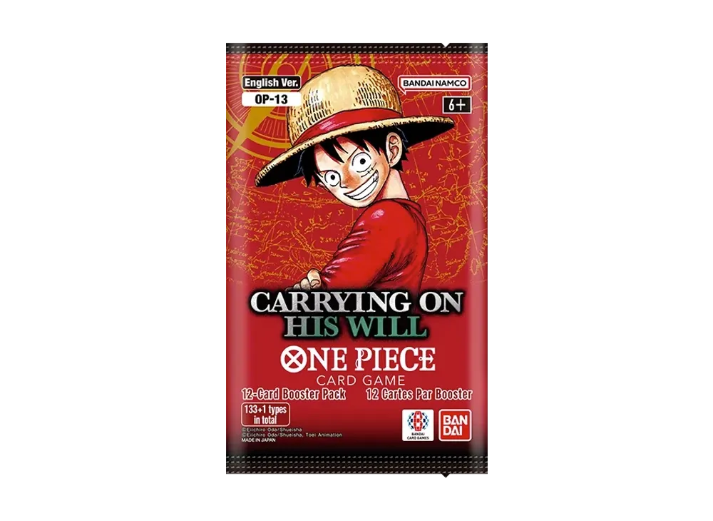 ワンピースカードゲーム ブースターパック「受け継がれる意志」英語版
