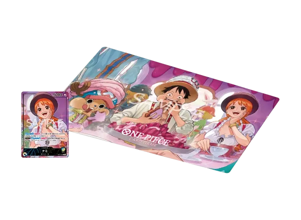 ONE PIECE Card Game "Official Playmat & Card Set Whole Cake Island Arc"