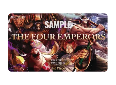 ONE PIECE Card Game Treasure Cup Playmat for Champion