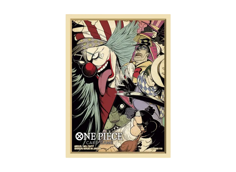 ONE PIECE Card Game Official Card Sleeve Limited Edition Buggy Pirates