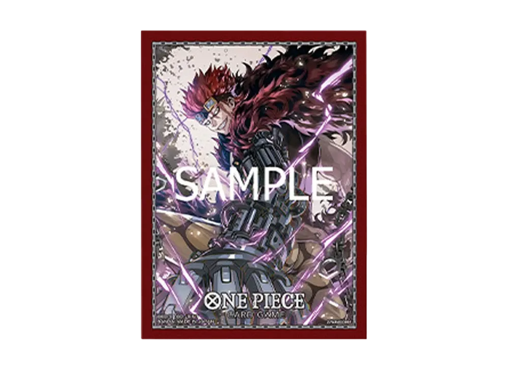 ONE PIECE Card Game Official Card Sleeve 9 Eustass"Captain"Kid