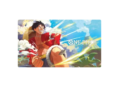 ONE PIECE Card Game Elementary School Strongest Champion Deciding Match Japan Best Deciding Match Participant Souvenir Play Mat