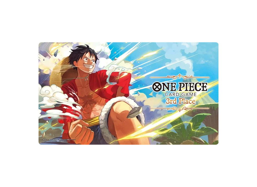 ONE PIECE Card Game Elementary School Strongest Champion Deciding Match Japan Best Deciding Match 3rd Place Commemorative Play Mat