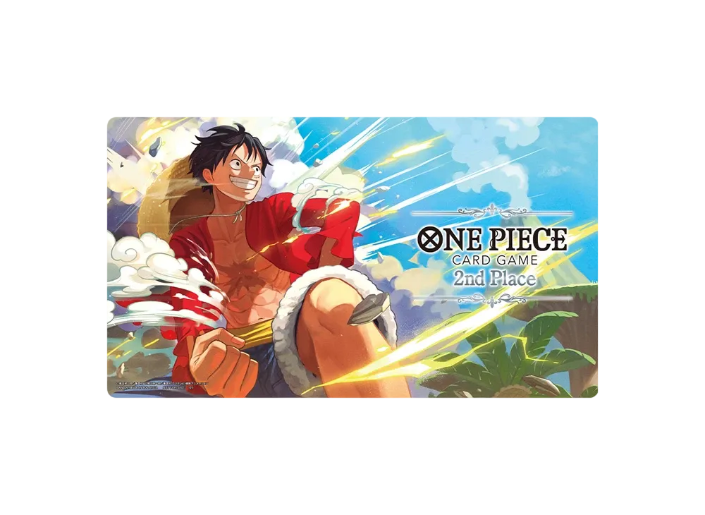 ONE PIECE Card Game Elementary School Strongest Champion Deciding Match Japan Best Deciding Match Runner-up Commemorative Play Mat
