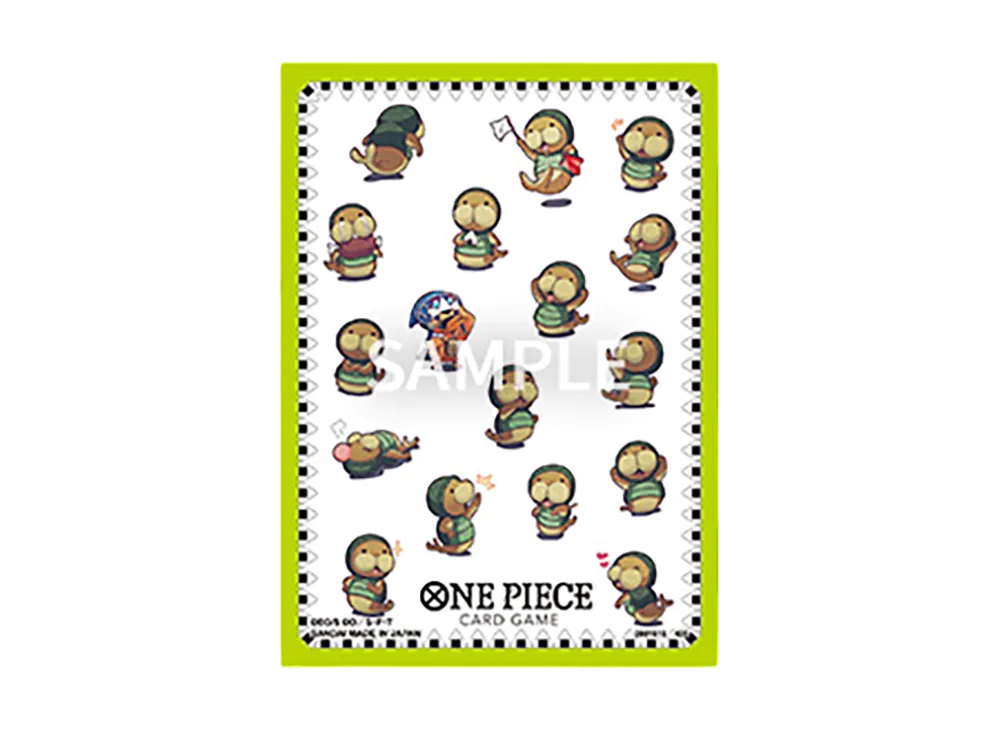ONE PIECE Card Game Official Card Sleeve Limited Edition Vol.4 Kung Fu Jugon & Karoo