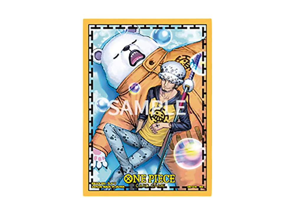 ONE PIECE Card Game Official Card Sleeve Limited Edition Vol.4 Law & Bepo