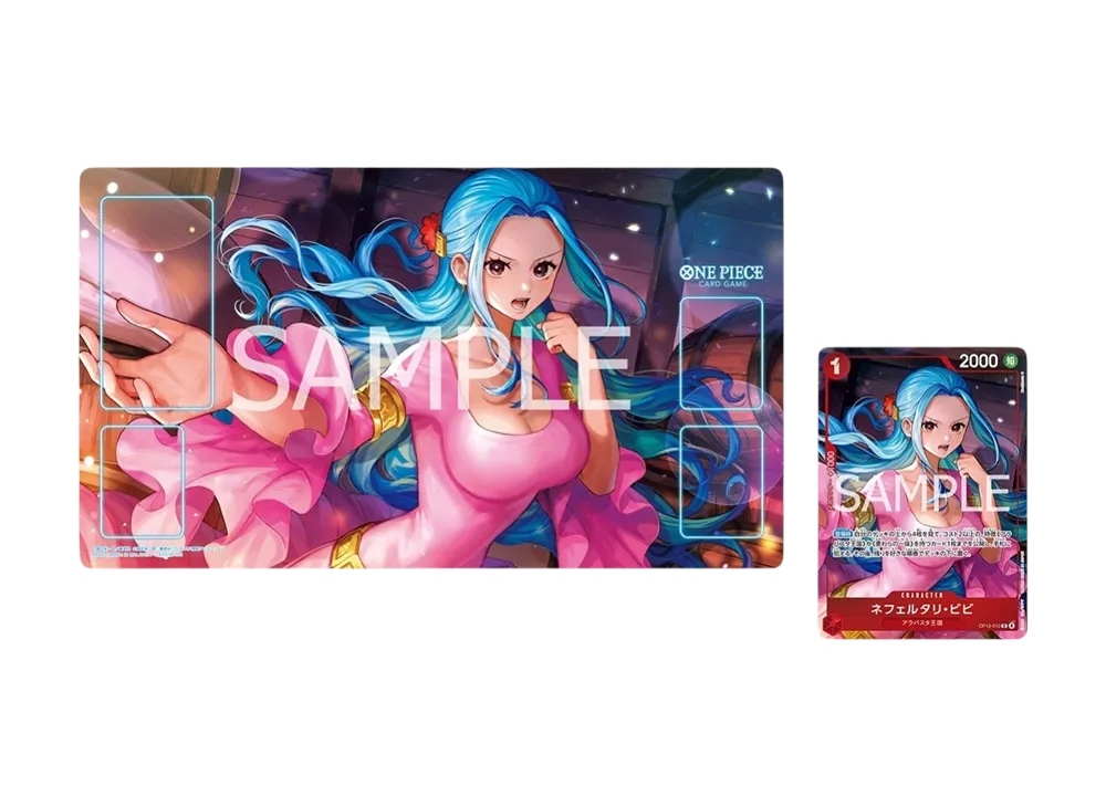 ONE PIECE Card Game Official Playmat Nefeltari Vivi