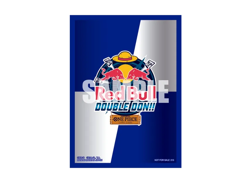 ONE PIECE Card Game Red Bull Double Don!! Promotion Sleeve Set | SNKRDUNK ONE PIECE Card Game Red Bull Double Don!! Promotion Sleeve Set | SNKRDUNK
