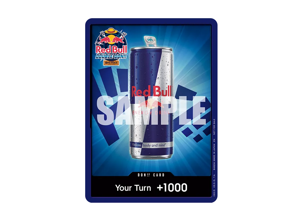 ドン!!カード : レッドブル【英語版】(プロモーションカード「レッドブル ダブルドン!! 予選」)
