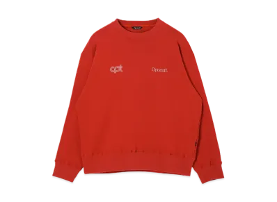 Optstuff Crewneck Sweat Shirt "Red"