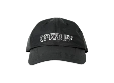 Optstuff Block Logo 6Panel Nylon Cap "Black"