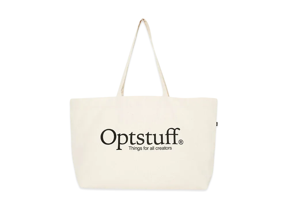 Optstuff Tote Bag "White"