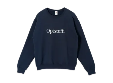 Optstuff Crewneck Sweat Shirt Circle Logo Optstuff Crewneck Sweat Shirt Circle Logo