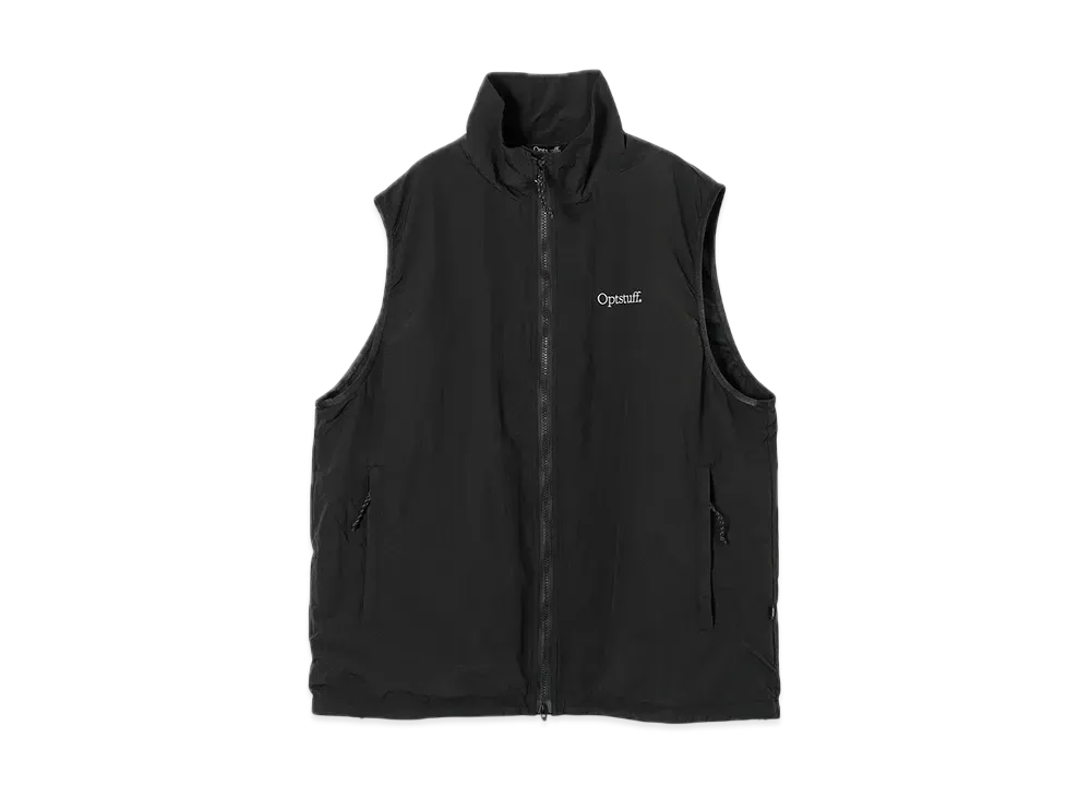OPTSTUFF CREATOR'S VEST L ナイロンベストブラック Optstuff Creator's Vest 