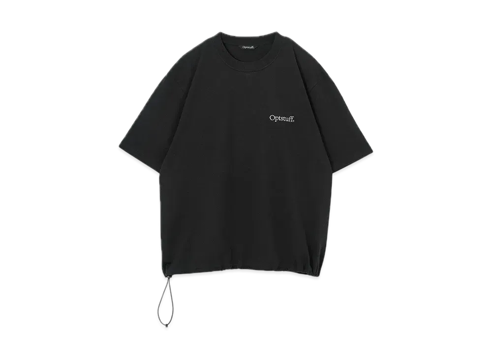 Optstuff Drawstring T-Shirt "Black"