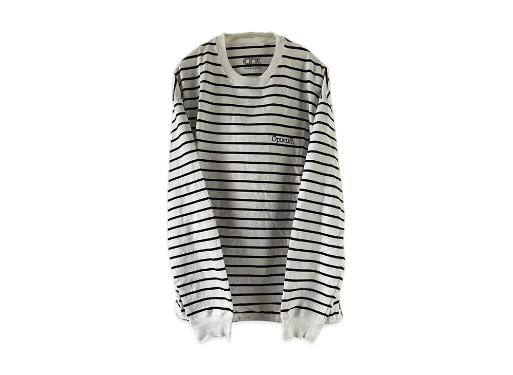 optstuff ボーダーロンT サイズM Optstuff | 2025.08.09(SAT) 12