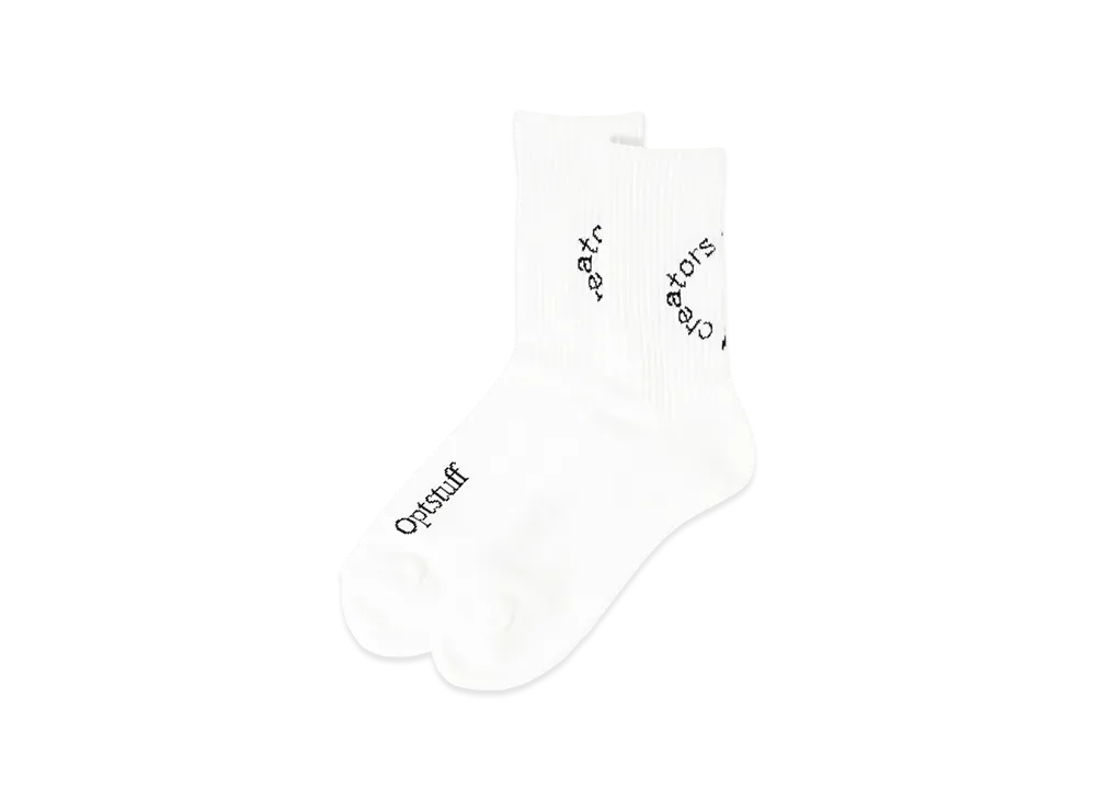 Optstuff Socks "White"