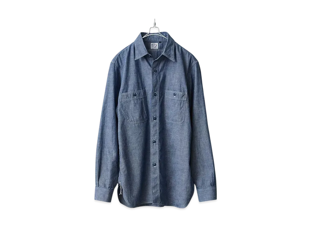 orSlow Chambray Shirt Relux Fit "Chambray"