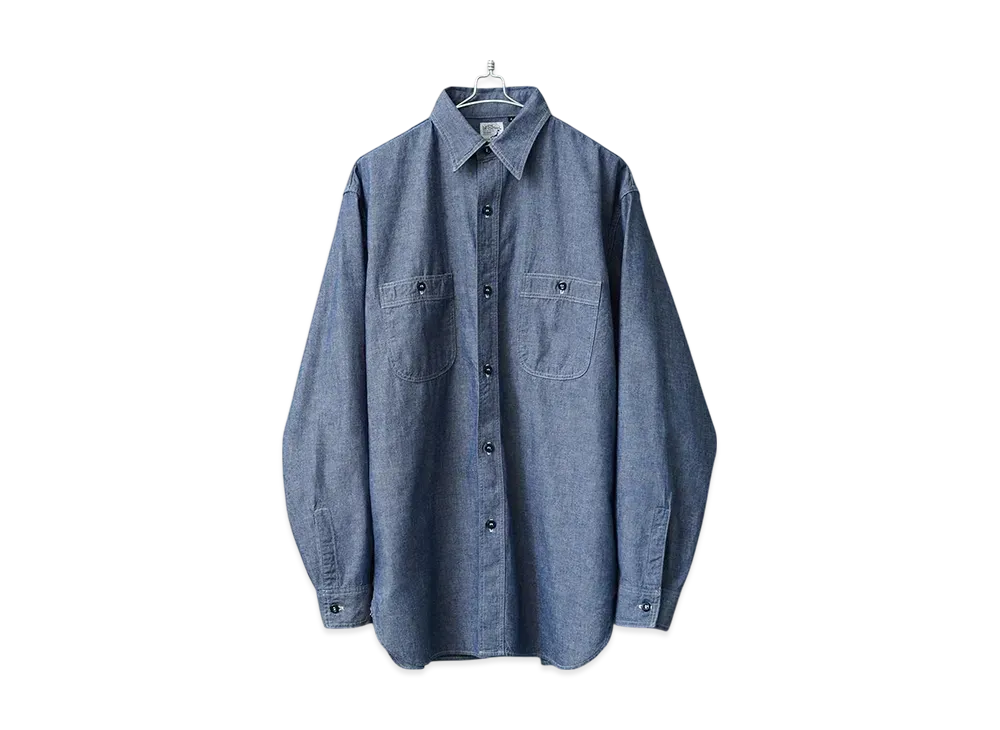 orSlow Chambray Shirt "Chambray"
