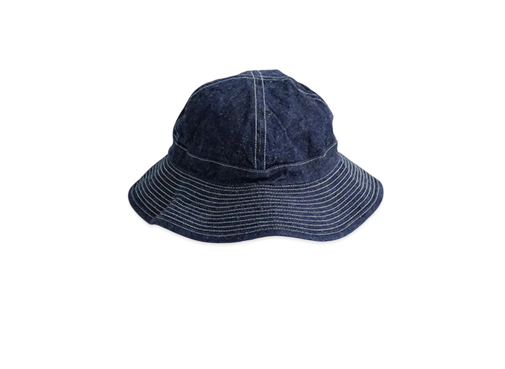 orSlow US Navy Hat "Denim One Wash"